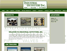 Tablet Screenshot of indoutfitters.com